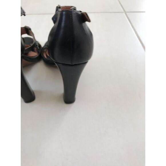 Alaia Paris Leather Strappy Studded Sandals Heels Italy - Picture 11 of 11